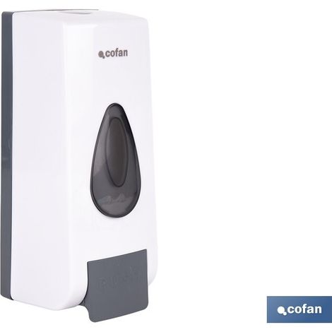 COFAN dosificador de jabón de abs 600 ml color blanco , Este dosificador de jabón es la elección adecuada para optimizar la higiene en cualquier espacio. Fabricado en ABS duradero, (1/4)