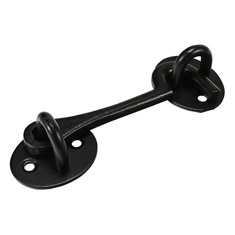 TIMCO Cabin Hooks Black - 4"