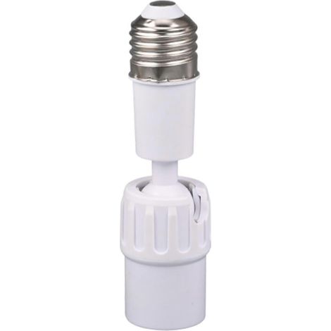 Rallonge de douille, adaptateur de culot rotatif, réglable à 360°, support de lampe à col de cygne à 180°. (1/5)