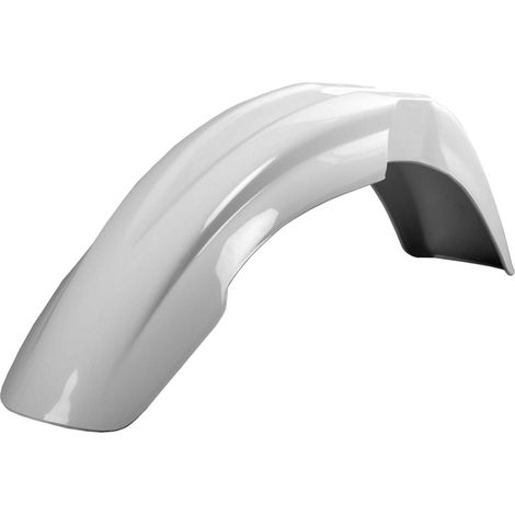 Guardabarros delantero Polisport para Gas Gas EC ECF 125 200 250 300 450 (05-07), color blanco.