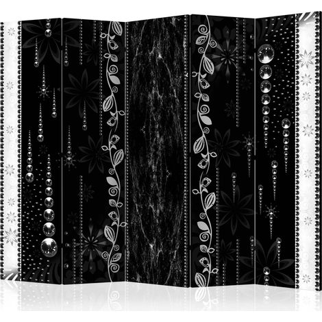 Paravento - Black Elegance II [Room Dividers] - 225x172 (1/4)