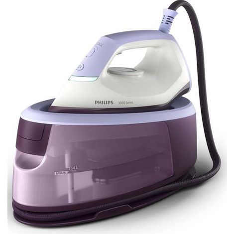 Centrale vapeur PHILIPS PSG3000/30 – Pression 6 bar – Débit vapeur 120 g/min – Puissance 2400 W – Anticalcaire intégré