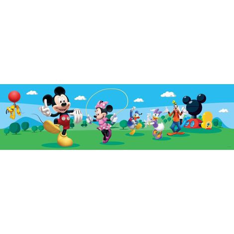 Frise de papier peint adhésive Mickey Mouse - 14 x 500 cm de Disney (1/2)