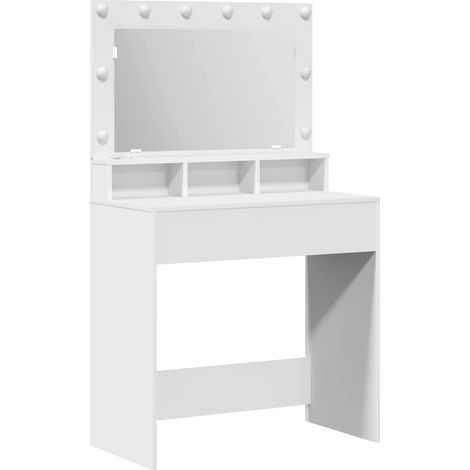 Maison Exclusive - Mesa Tocador con espejo 78,5 x 41 x 135 cm Mad