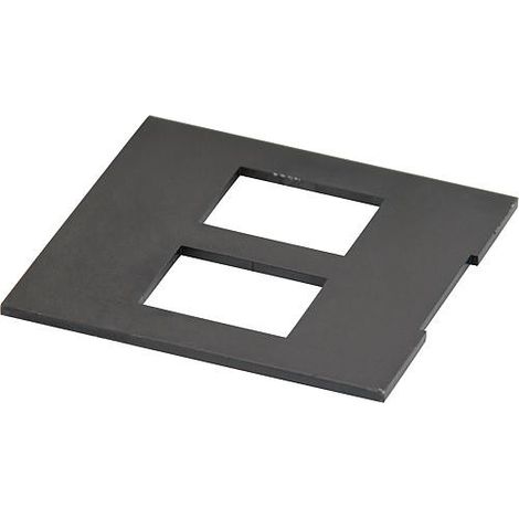 Platine de montage données techniques, 19,4x14,8mm noir