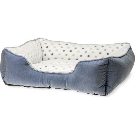 K Cat Bed Grey Blue 55 x 50 cm