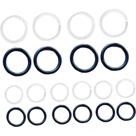 Accessoires pour cric hydraulique : tige de pression filetée facile à installer, vis de fixation, joint d'étanchéité de 16 mm (20 pièces). (1/4)