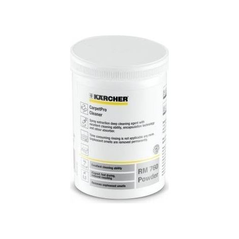 Kärcher – Nettoyant moquette CarpetPro iCapsol RM 760 OA – Poudre 0,8kg – Nettoyage rapide sans rinçage – Élimine salissures tenaces et odeurs