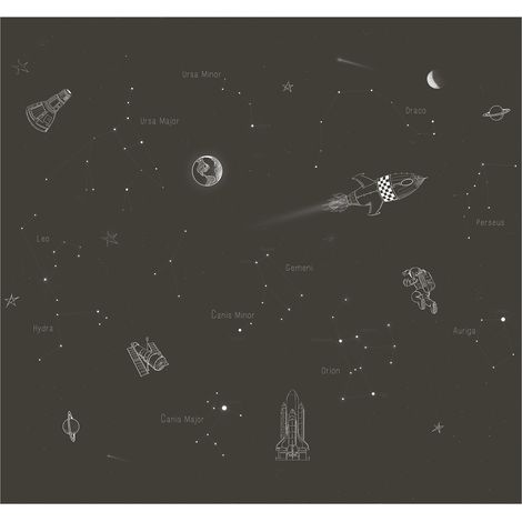 vtwonen Fototapet Galaxie - 300x280cm (1/5)