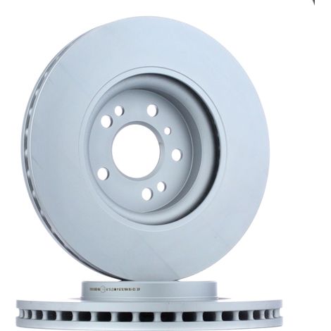 Lot de 2 Disques de frein ATE 24.0132-0158.1 MERCEDES-BENZ 164 421 04 12