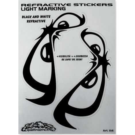 Adesivo Riflettente Lhit Marking - Modello: OCCHI