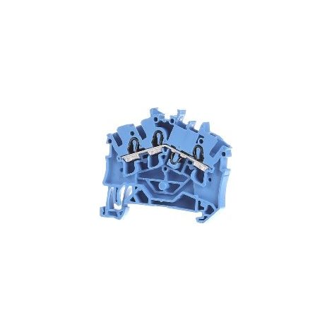 WAGO Durchgangsklemme 3-Leiter TopJob 2002-6304 blau 2,5 mm² (1/2)