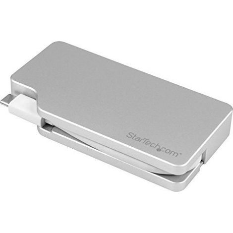 StarTech ST CDPVGDVHDMDP - USB C 4K Multiport Adapter mit VGA, DVI, HDMI, mDP (1/5)