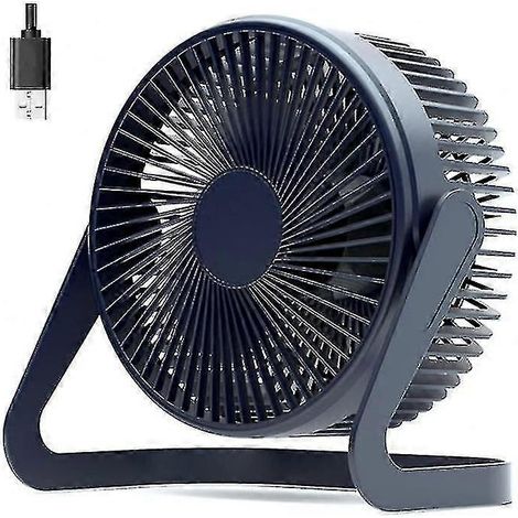 Mini ventilateur, ventilateur USB 5 pouces, mini ventilateur de bureau USB portable, ventilateur de refroidissement personnel alimenté par USB pour ordinateur (1/5)
