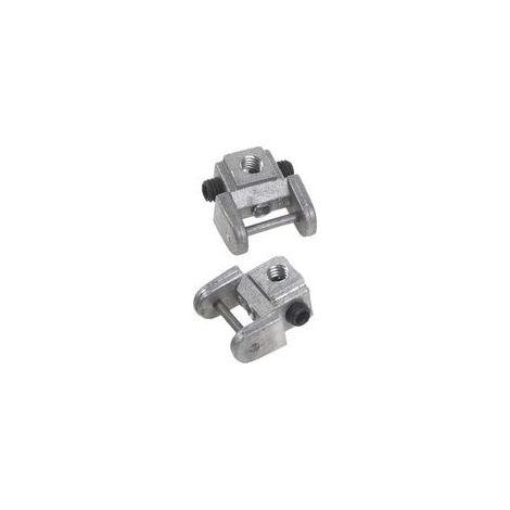 Lot de 2 pièces de rechange pour scie à chantourner - Adaptateur de lame de scie à chantourner sans stylo - Support en métal pour lames de scie à chantourner supérieure/inférieure - Kit de (1/5)