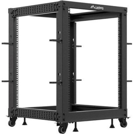 Lanberg OR01-6115-B Armoire Rack Noir 62x75x62 cm (1/3)