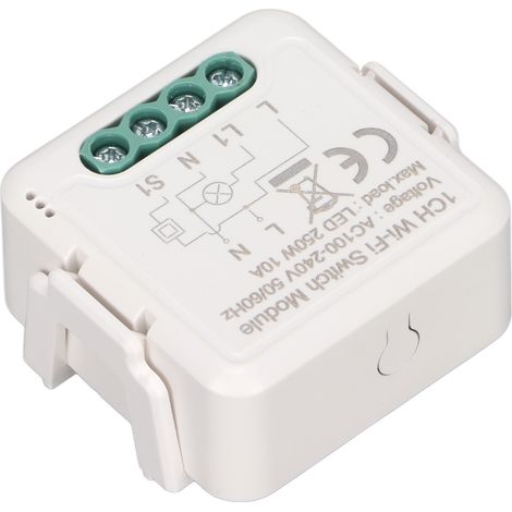 Relaismodul für 1-Kanal-Smart-Schalter, DIY-Automatisierung, Sprachsteuerung, WLAN-Smart-Schalter-Relaismodul (1/5)