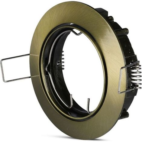 V-TAC Runder LED Einbaustrahler Halter GU10 und GU5.3 (MR16) Einstellbar (1/5)