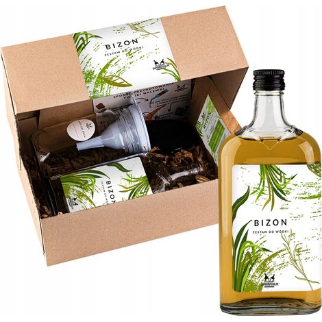 KIT DE REGALO PARA ELABORAR LICOR DE VODKA BIZON
