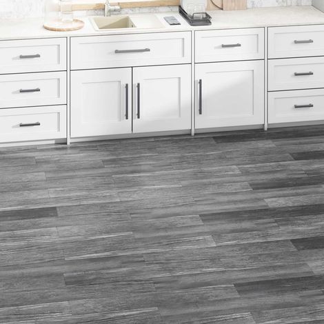 vidaXL Tavole per Pavimenti 36 pcs Grigio lucido 5,02 m² PVC