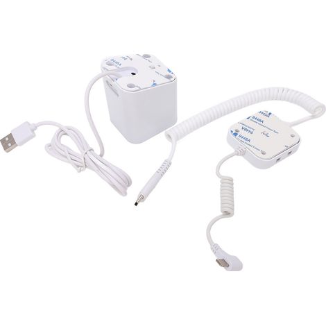 Support antivol avec alarme de sécurité 95-120 dB, charge rapide, fixation par griffe, silicone antidérapant pour téléphones et tablettes iOS. (1/5)