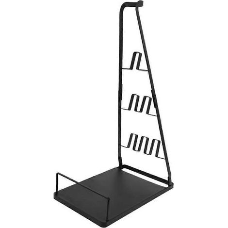 Brosse pour aspirateur Bracket Holder Floor Stand Storage Brosse Shelf Aspirateur Brosse Tool Storage Holder Black (1/5)