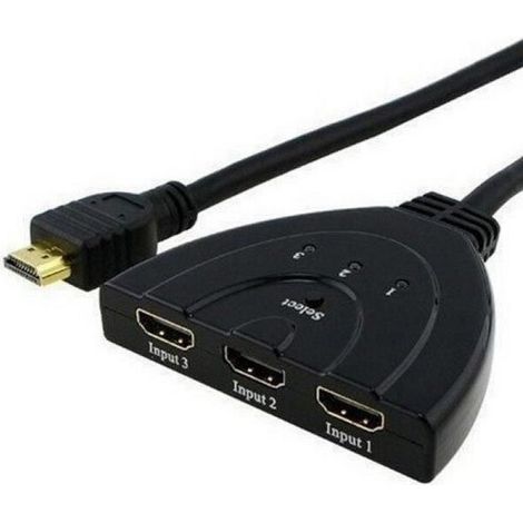 progrès-3PORT 13B Splitter HDMI Switcher Commutateur Pour HDTV 1080P (1/4)