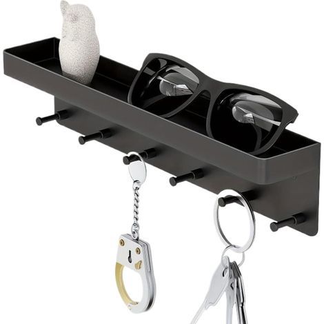 the door wall organizer hook hanging with shelves towel rack (1/5)