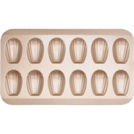 12 Outils de Moule de Cuisson de Moule en Acier au Carbone AntiadhéSif en Forme de Coquille en Forme de Coquille de Madeleine (1/3)