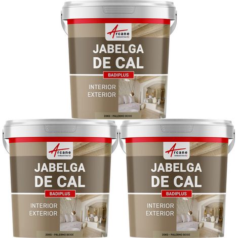 Cal a brocha para paredes exteriores e interiores - BADIPLUS