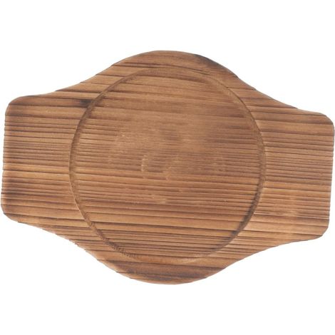 Tapis de cuisine en bois avec base isolante antidérapante (1/5)
