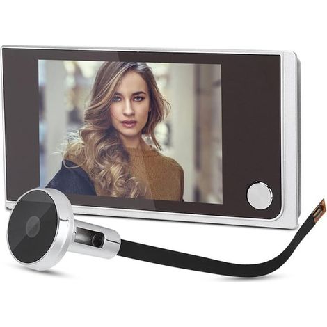 Digitaler Türspion – Intelligente Video-Türklingel – 3,5-Zoll-LCD-Monitor – Türspion – 120°-Weitwinkel (1/2)