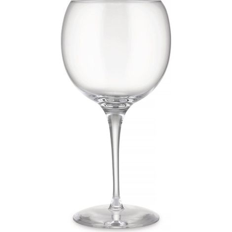 ALESSI MAMI XL SET 4 VERRES À VIN ROUGE VERRE CRISTAL CLAIR