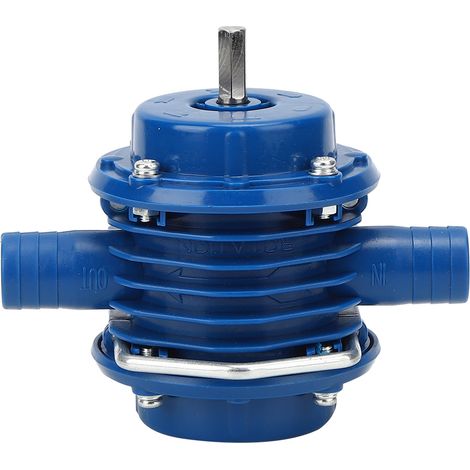 Tragbare, leistungsstarke elektrische Bohrmaschinenpumpe zum Pumpen von Wasser, Öl, Flüssigkeiten und Düngemitteln für den Haus- und Gartengebrauch. (1/5)