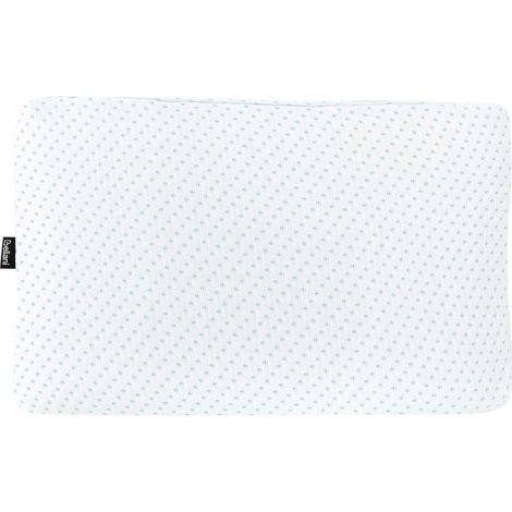 Memory Foam Pillow White Polyester Fabric Neck Support Orthopaedic Anti-allergy 55 x 35 cm MUIR