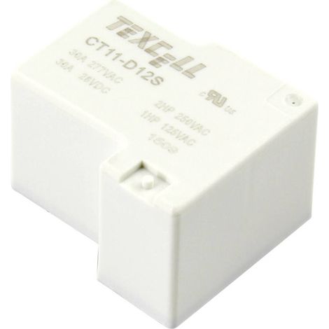 Texcell CT11-D12S Relè per PCB 12 V/DC 40 A 1 NA 1 pz.