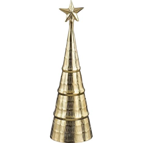 Mica Decorations Sapin de Noël décoratif Or H36xl11xL11cm (1/3)