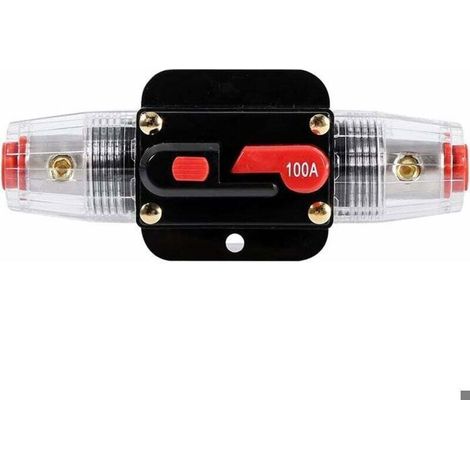 Auto-disjoncteur de réinitialisation (Taille : 100A) de l'inverseur de fusibles Marine système de bateau de protection-12V-24V (1/4)
