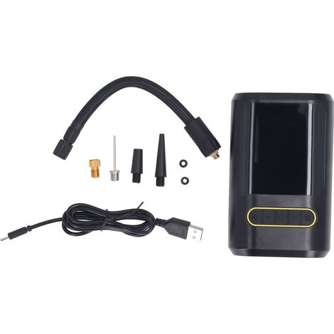 Ortviai Pompe à Air Sans Fil pour Pneus Voiture, Vélo, Moto – 150 PSI, Écran Numérique, Batterie Intégrée 4000 mAh (1/5)
