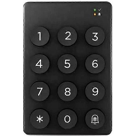 Un clavier sans fil compatible avec une application Bluetooth pour serrures intelligentes, déverrouillable par un mot de passe numérique. (1/5)
