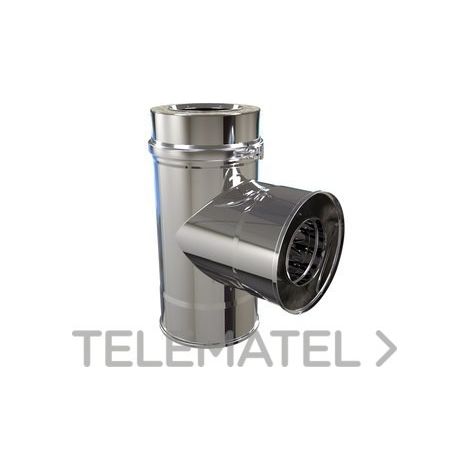 TE 90º SIN TAPA Ø 150 D/PARED 4021803 SCHUTZ