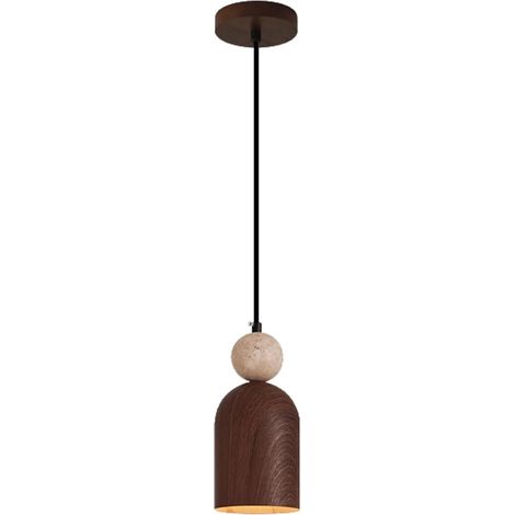 Diese Pendelleuchte im Retro-Stil ist höhenverstellbar und bietet drei Lichtfarben. Sie eignet sich perfekt für Kücheninseln, Cafés und Schlafzimmer. (1/4)