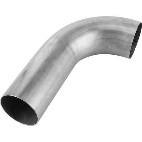 Tube de décharge turbo 2,5 pouces, coude 90° en acier inoxydable, bride T3/T4 5 boulons, tuyau d'échappement haute performance (1/5)