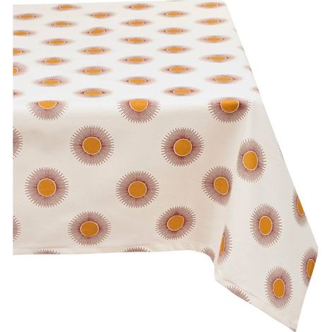 Nappe en coton 150 x 250 cm Soleil (1/3)
