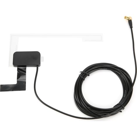 Câble adaptateur d'extension audio stéréo DAB FM AM pour autoradio (voiture/camion) avec antenne DAB et antenne DAB pour véhicule/camion. (1/5)