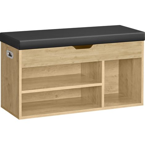Schuhschrank mit Sitzbank - handgefertigt - LHS030B88