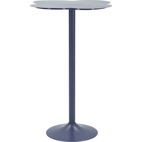 Table de Bar en Métal "Clox" 103cm Bleu (1/5)