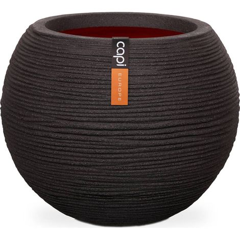 Bac Rib Top Qualité Int/Ext. boule 40x32 cm noir - dimhaut: H 32 cm - couleur: Noir