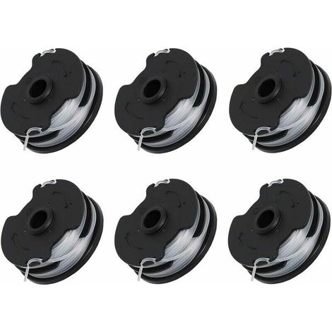 CHOYCLIT Giardino e outdoor, Set di 6 bobine di ricambio per decespugliatore a batteria Parkside PRTA 20-Li C3 IAN351753 (1/5)