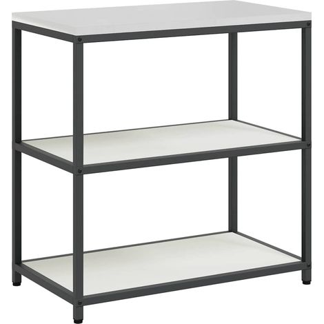 Étagère de rangement de cuisine avec étagère Blanc Acier CFW68794 (1/5)
